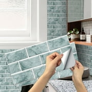 Clearance Sale!Peel And Stick Wallpaper,Backsplash,Imitation Wall Tile Stickers Household Waterproof Pvc Tile Stickers Self Adhesive Living Room Dining Room Decorative Wall Stickers,Wall Panels
