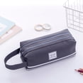 thumbnail image 1 of Clearance Sale!Pencil Case Large Capacity Pencil Pouch Student Stationery Pen Bag,Gray Pencil Case, 1 of 4