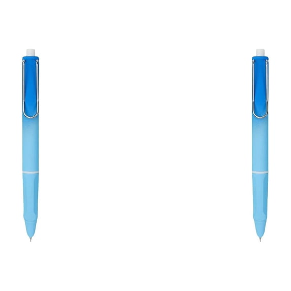 Clearance Sale! Pens 2Pcs Gradient Color Press Pen Blue Sky Pencils