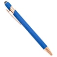 thumbnail image 1 of Clearance Sale! Pens Aluminum Rod Press Ballpoint Pen, Sapphire Blue Pencils, 1 of 8
