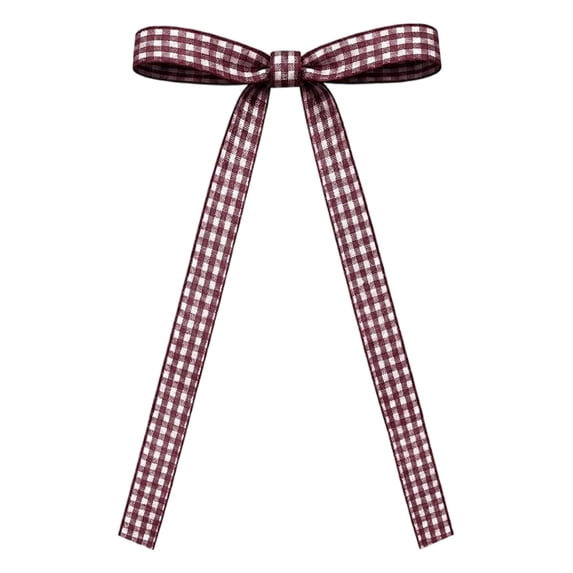 Clearance Sale | Plaid Pre-Tied Bows Check Ribbon Bows Ornaments Farmhouse Style Decorative Bows for Christmas Tree Wreath Holiday Craft