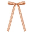 thumbnail image 1 of Clearance Sale | Plaid Pre-Tied Bows Check Ribbon Bows Ornaments Farmhouse Style Decorative Bows for Christmas Tree Wreath Holiday Craft, 1 of 5
