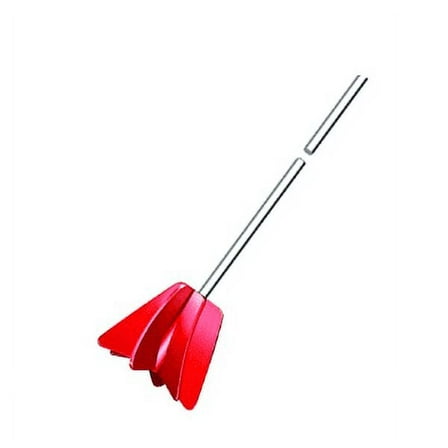 Clearance Sale!Plastic Paint Mixer Powder Cement Paint Multi Scene Applicable Mixing Rod Mixing Beat Ash Rod,Red Hardware Adapter