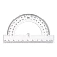 Clearance Sale | Plastic Transparent Protractor with Swing Arm 180 ...