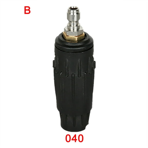 Clearance Sale!Pressure Washer Rotating Turbo Spray Nozzle 3000 Psi ,1/4'' Quick Connect Plug, Hardware Adapter