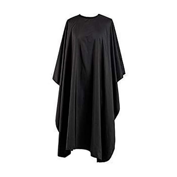 Clearance Sale - Professional Hair Cutting Cape with Adjustable Snap Closure, Salon Barber Cape, Waterproof Hairdressing Salon Cape, Barber Styling Cape, Unisex Black Hair Cutting Cape