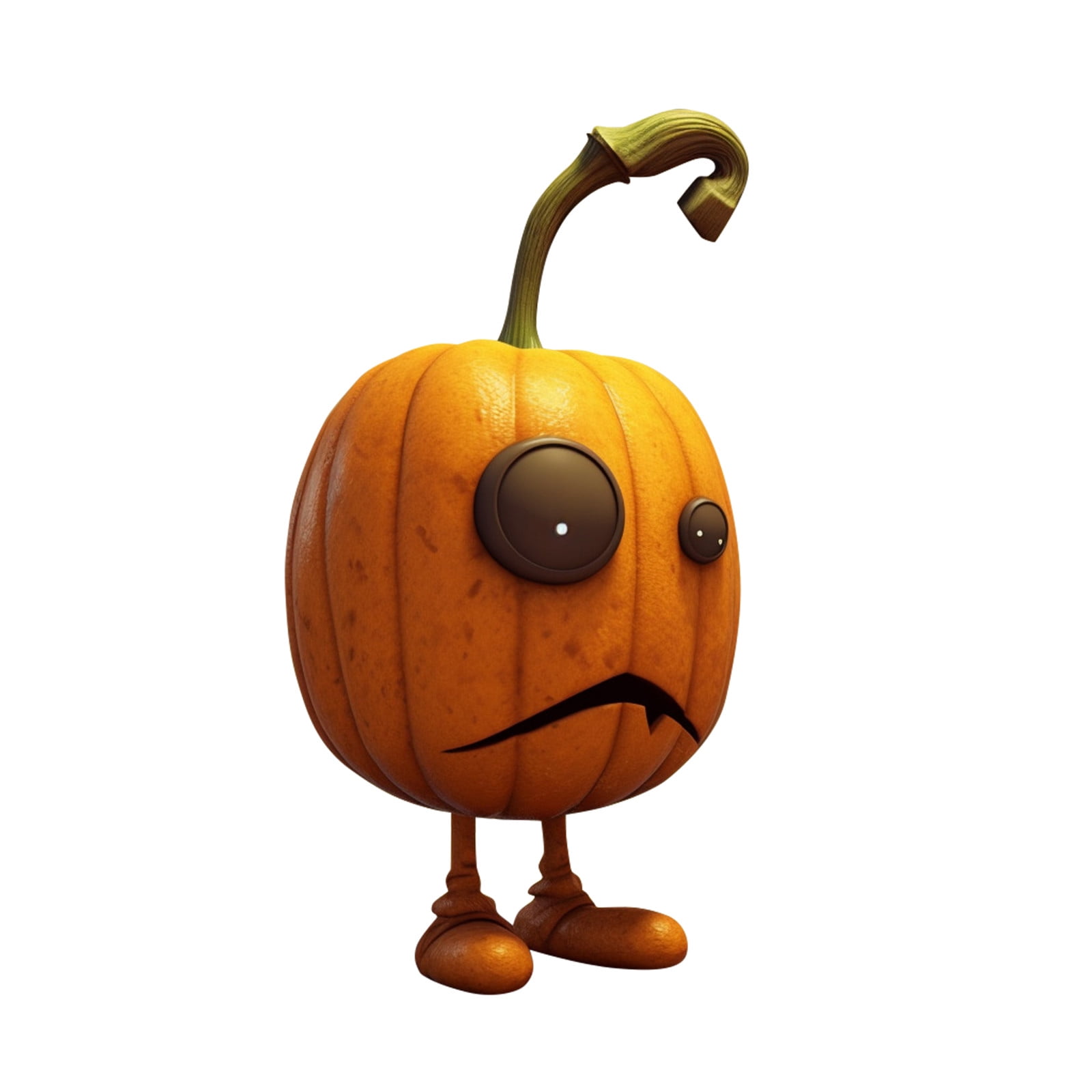 Clearance Sale PumpkinStatue, Halloween PumpkinFreak Layout Props