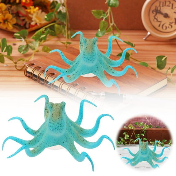 Clearance Sale QIXI Desktop Ornament Aquarium Decorative Aquarium Equipment Accessories
