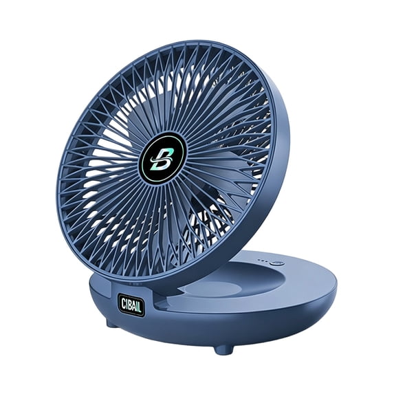 Clearance Sale! | Quiet Oscillating Portable Desk Fan, Foldable Dual Use Table & Wall Mount Cooling Fan For Bedroom Home Indoor Use