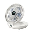 thumbnail image 1 of Clearance Sale! | Quiet Oscillating Portable Desk Fan, Foldable Dual Use Table & Wall Mount Cooling Fan For Bedroom Home Indoor Use, 1 of 9
