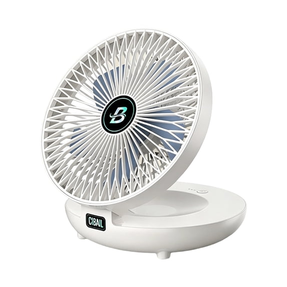 Clearance Sale! | Quiet Oscillating Portable Desk Fan, Foldable Dual Use Table & Wall Mount Cooling Fan For Bedroom Home Indoor Use