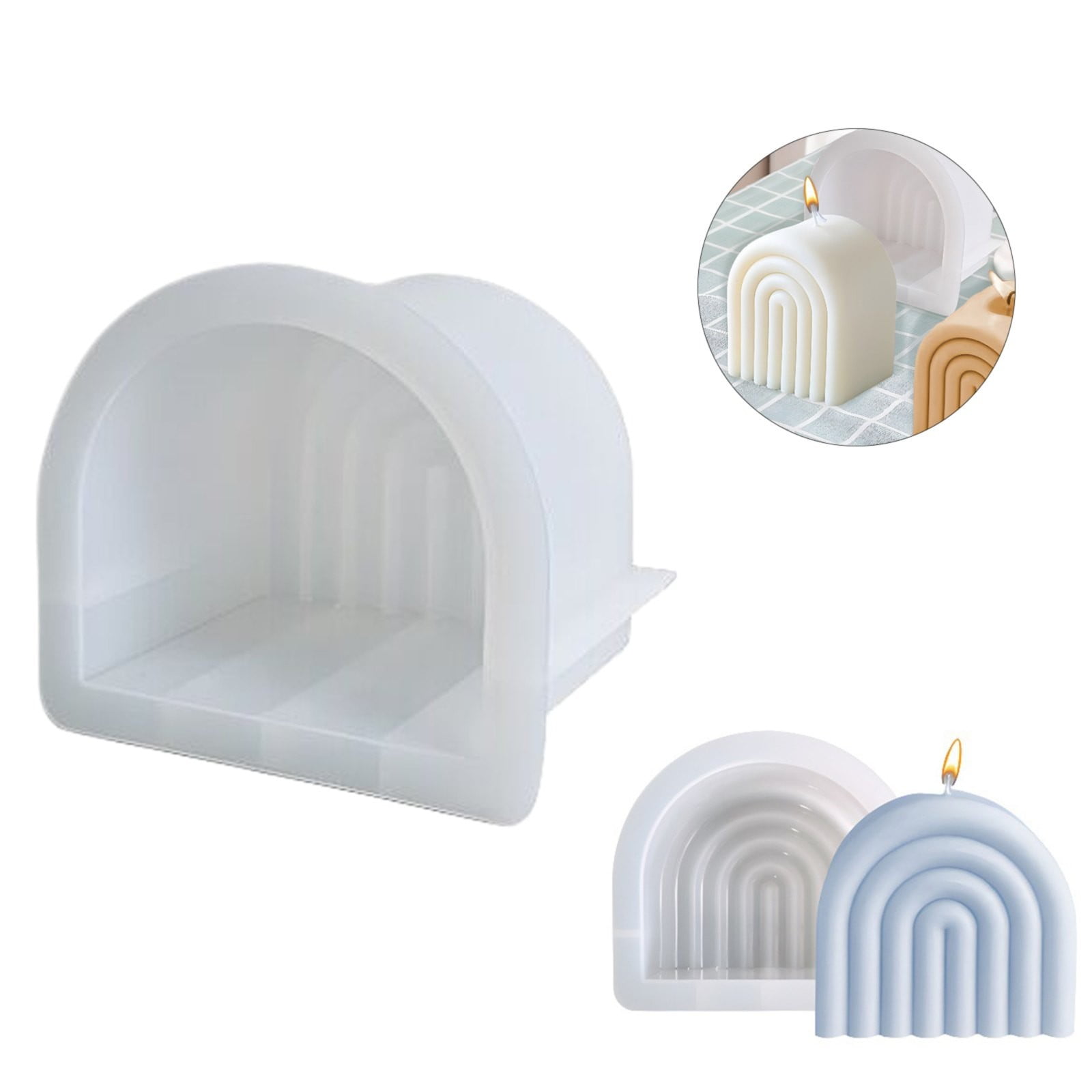 3-Piece Rainbow Arch Silicone Mold Set