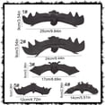 thumbnail image 1 of Clearance Sale | Realistic Large Rubber Bat Hanging Decoration, Spooky Halloween Bar House Prop, C, 1 of 9