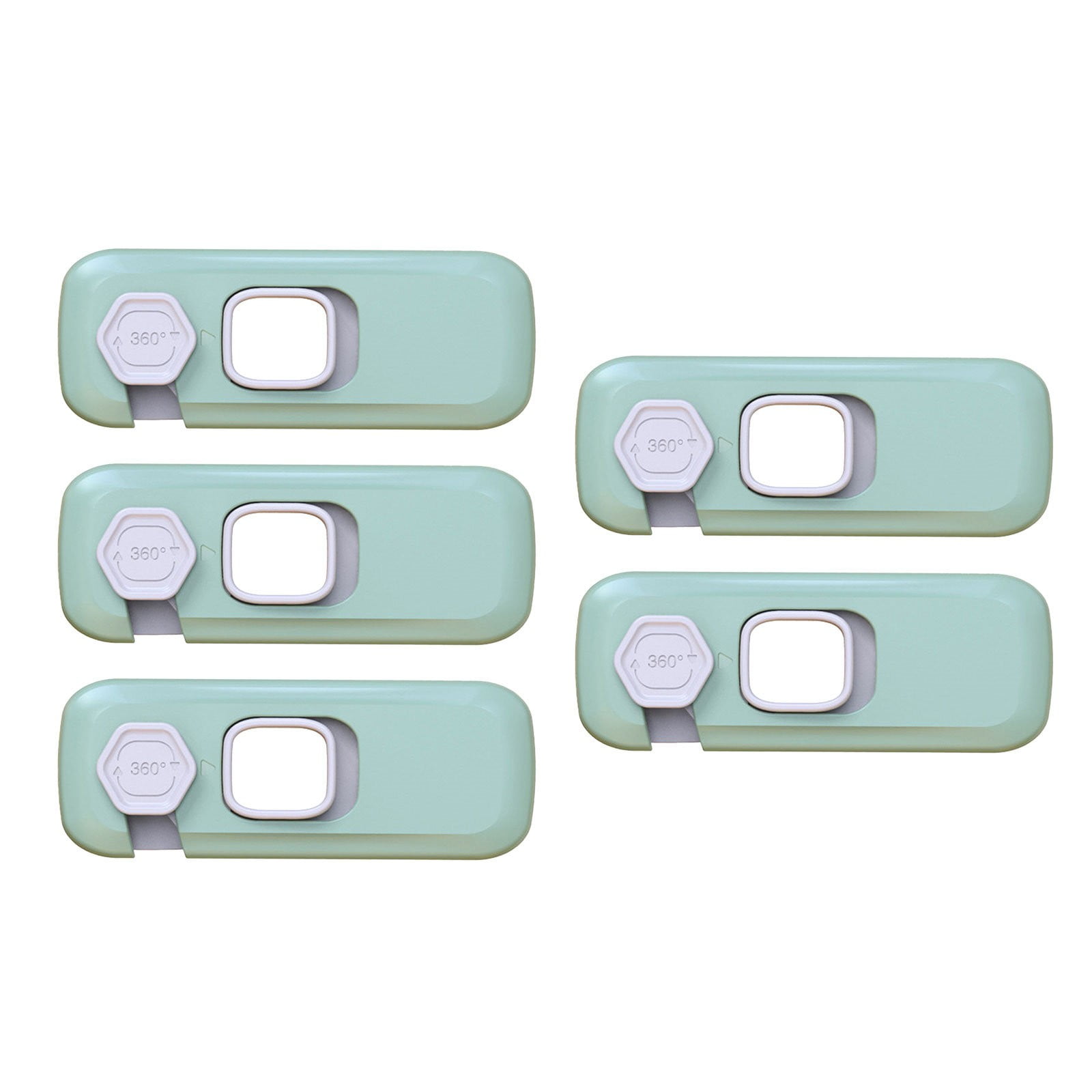 Clearance Sale!Refrigerator Lock Childproof Cabinet Child Proof Locks Self Adhesive For Cabinets Dishwasher Oven, Hardware Door Stopper