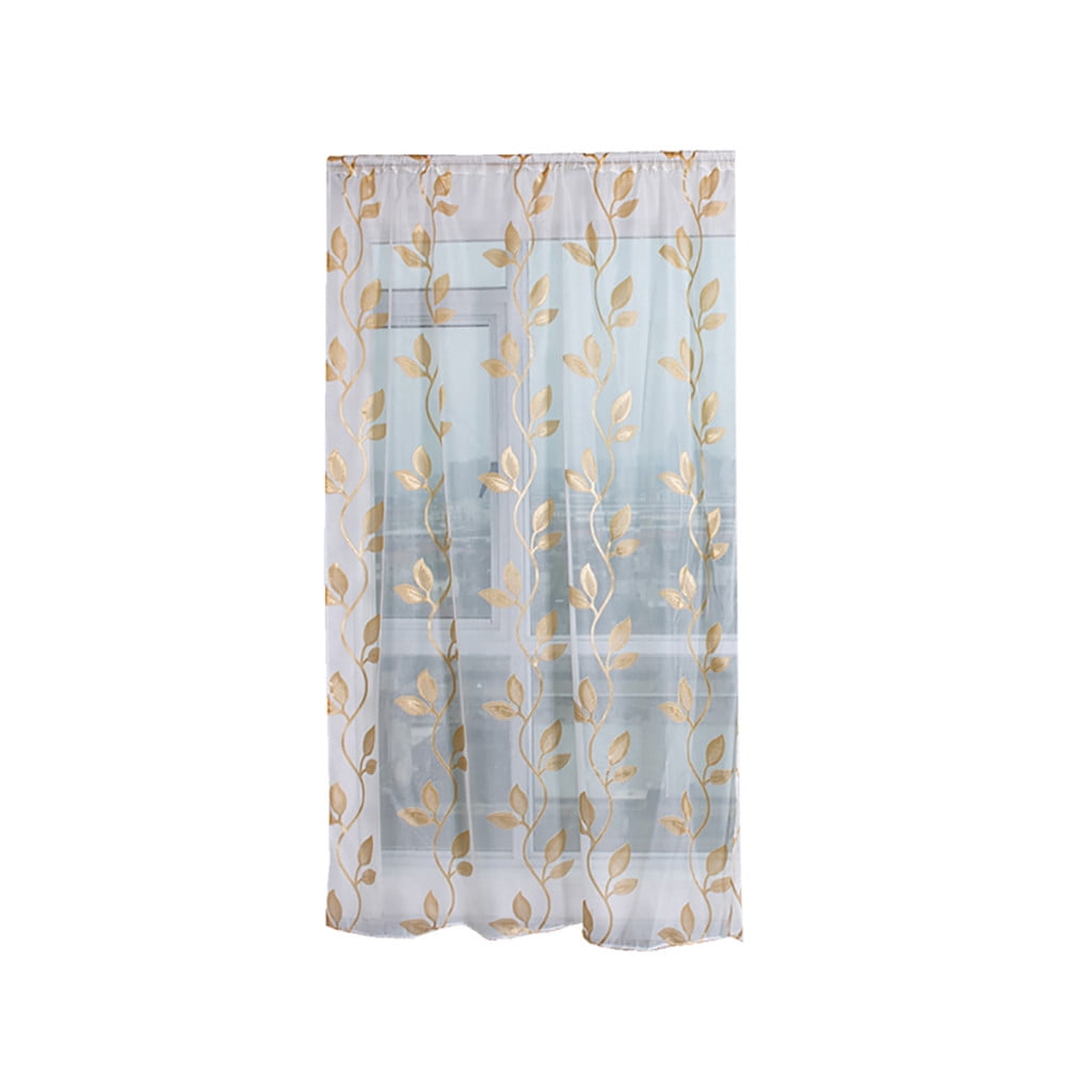 Clearance Sale Rongxk 1X One Curtain Curtain Meiye Teli Cut Flower Yarn