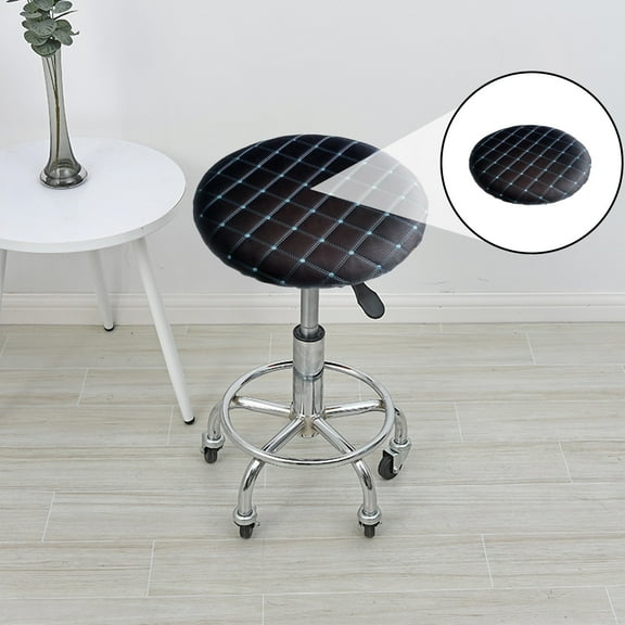Clearance Sale! Round Bar Stool Seat Covers, Washable Stool Cushion Slipcover, Elastic Bar Chair Covers for Chair, Elastic Bands, Sturdy