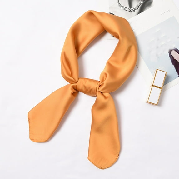 Clearance Sale! Scarf Small Scarf Wind 70*70Cm Small Scarf Silk Simpled Small Decoration Women Scarf Seadscarf Scarf