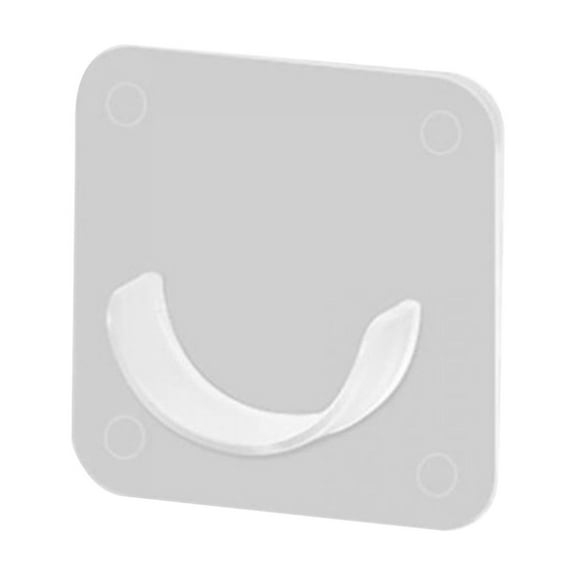 Clearance Sale Shower Curtain Rod Holder 2PCS, Clear Adhesive Curtain Rod Hooks for Bathroom, No Drilling Tension Rod Holder for Living Room, Easy Install, Heavy Duty, Removable, Bathroom Accessories