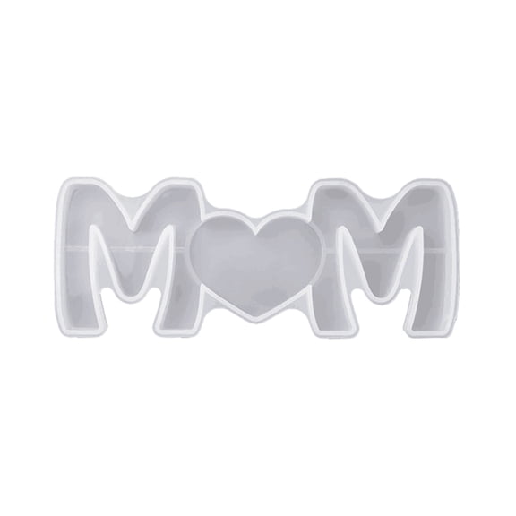 Clearance Sale! Silicone Love & Mom Resin Casting Mold Mother'S Day Gift Epoxy Mould Craft Tool Diy Silicone Mould Practical Home Decor