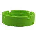 thumbnail image 1 of Wanyng Shatterproof Plastic Ashtrays, Green, 1 of 3