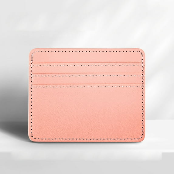 Clearance Sale Slim Minimalist Card Holder Wallet - 7 Color Options, Premium PU Leather, RFID Blocking, for 8 Cards & Cash