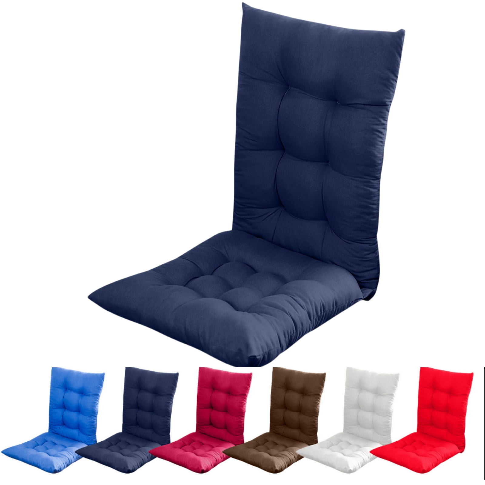 Clearance Sale - Solarium Indoor/Outdoor Rocking Chair Pad Seat And Seatback Cushion Waterproof and Fade-Resistant Patio Chair Cushions, Tufted Chair Pads for Rocking Chair