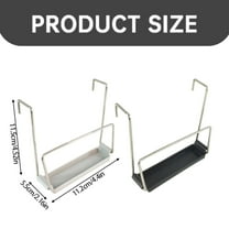 Clearance Sale！Stainless Slow Cooker Lid Holder Kitchen Crock Pot Lid Holder for Cooking Pot Lid organizer Fits Most Slow Cookers Pot Lid Rack with Silicone Sink