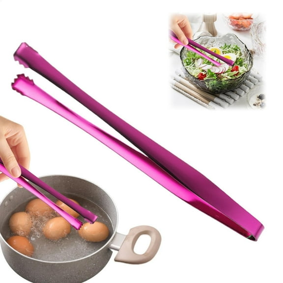 Clearance Sale Stainless Steel Egg Tongs & Chalazae Remover - Multi-Functional Kitchen Tool | 6 Vibrant Colors
