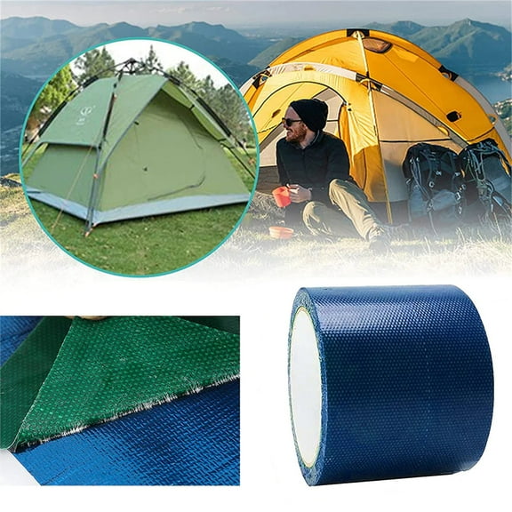Clearance Sale!Stark Haftendes Planenband Tarpaulin Tape 8Cm * 5M Waterproofs Tape Outdoor Sunshade Tape Used For Truck Awning Waterproofs Cloth Sunshade Tent,Blue Repair Agent