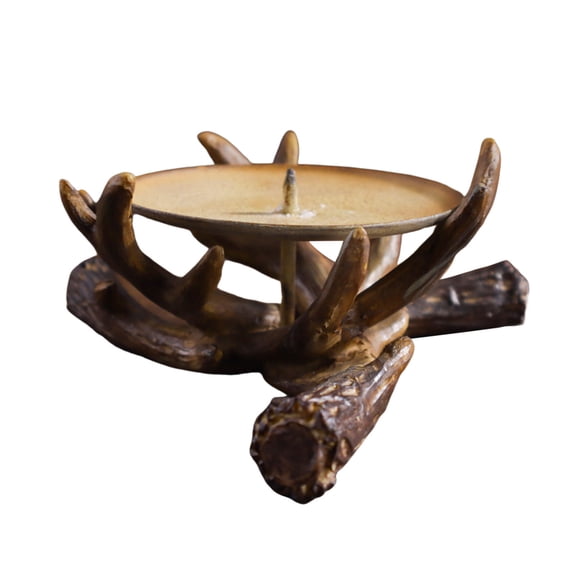 Clearance Sale! Statue Mural Sculpture Sculpture Candle Stand Polyresin Craft Home Decoration Ornaments Candles Holders Practical Home Decor 6.0" X 6.0" X 2.6"