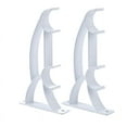 Clearance Sale! Storage Rack Mbxmh Clearance, Double Rod Curtain Rod