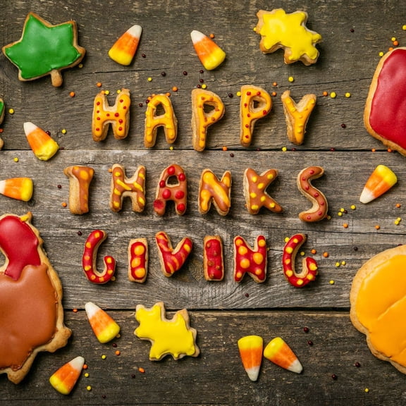 Clearance Sale!Style D Stainless Steel Thanksgiving Turkey Cookie Cutter, DIY Baking Mold for Homemade Cookies