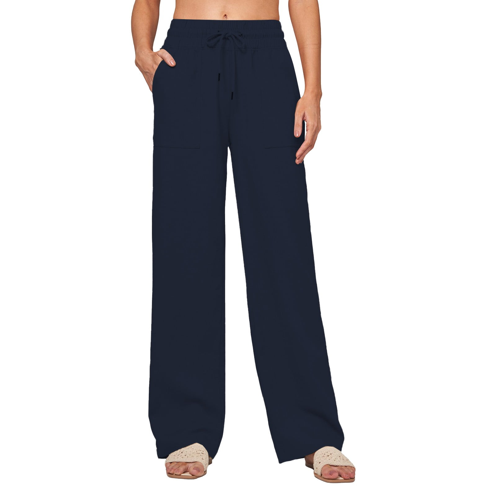 Breezy Drawstring Cotton Pants Breezy Drawstring Cotton Pants