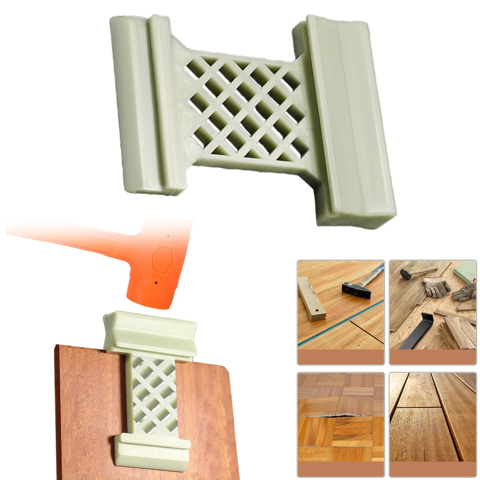 20-Piece Flooring Spacers – Triangle Design With 1/4" & 1/2" Gaps, For Laminate, Vinyl Plank, Hardwood & Floating Floors (Blue Plastic)