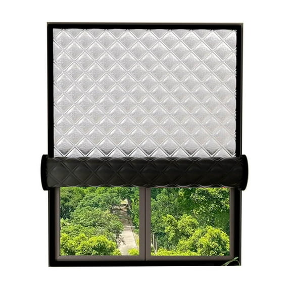 Clearance Sale! Thermal Window Cover for Winter, 39" X 59" Window Insulation Kit, Oxford Cloth Cotton Layer Window Covers for Winter to Keep Heat, Thermal Insulated Curtains Fits up to Window