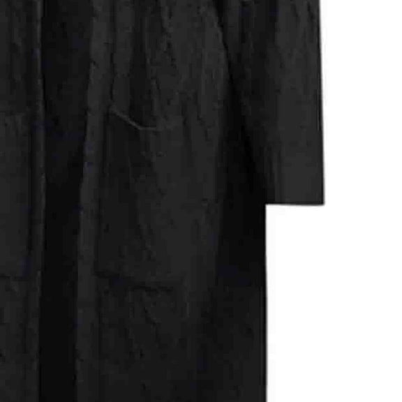 Trench Coats for Women Fashion Ladies Sweaters Long Sleeve Solid Ladies Pockets Women Blouse Fall & Winter Coats for Women(Black,S)