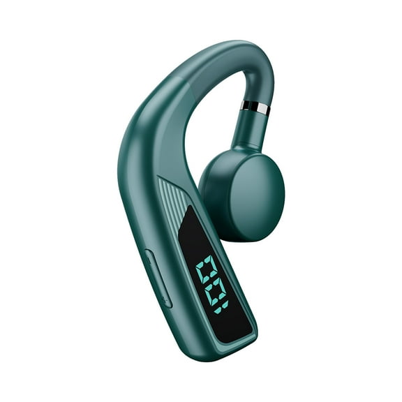True Wireless Open Ear Headphone, 5.3 Bluetooth Sport Earbuds with Earhooks for 80H Playback with Digital Display, 32 EQ Modes Dual Mic Clear Call Sweat-Proof for Running Workout