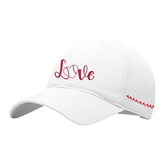 Clearance Sale! UPF 50 Washable Baseball Cap Moisture Wicking Dad Hat With Adjustable Strap & Sweatband For Men Women Outdoor Sports Sun Protection (White)