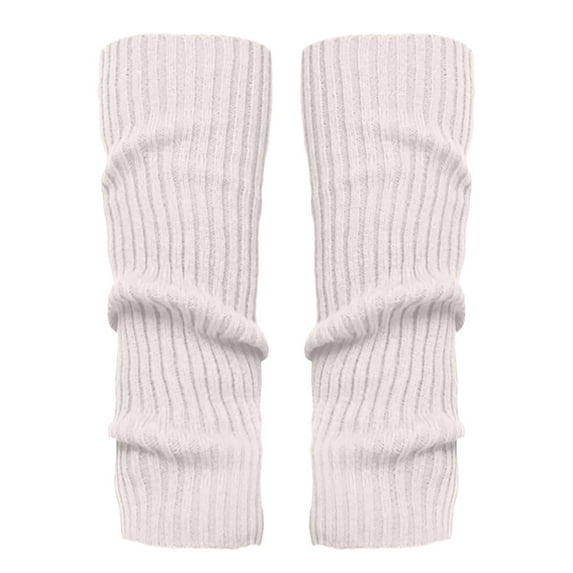 Clearance Sale Ukumplol Socks Crew Socks 1pair Fashion Ladies and Girls Fashion Leg Warmers Fit for Sport Heated Socks White One Size