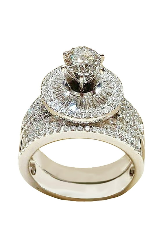 Grand Sale! WEANT Womens 925 Sterling Silver Rings Women's Gifts Jewelry Rings Mother's Day Rings Jewelry, Silver, 10