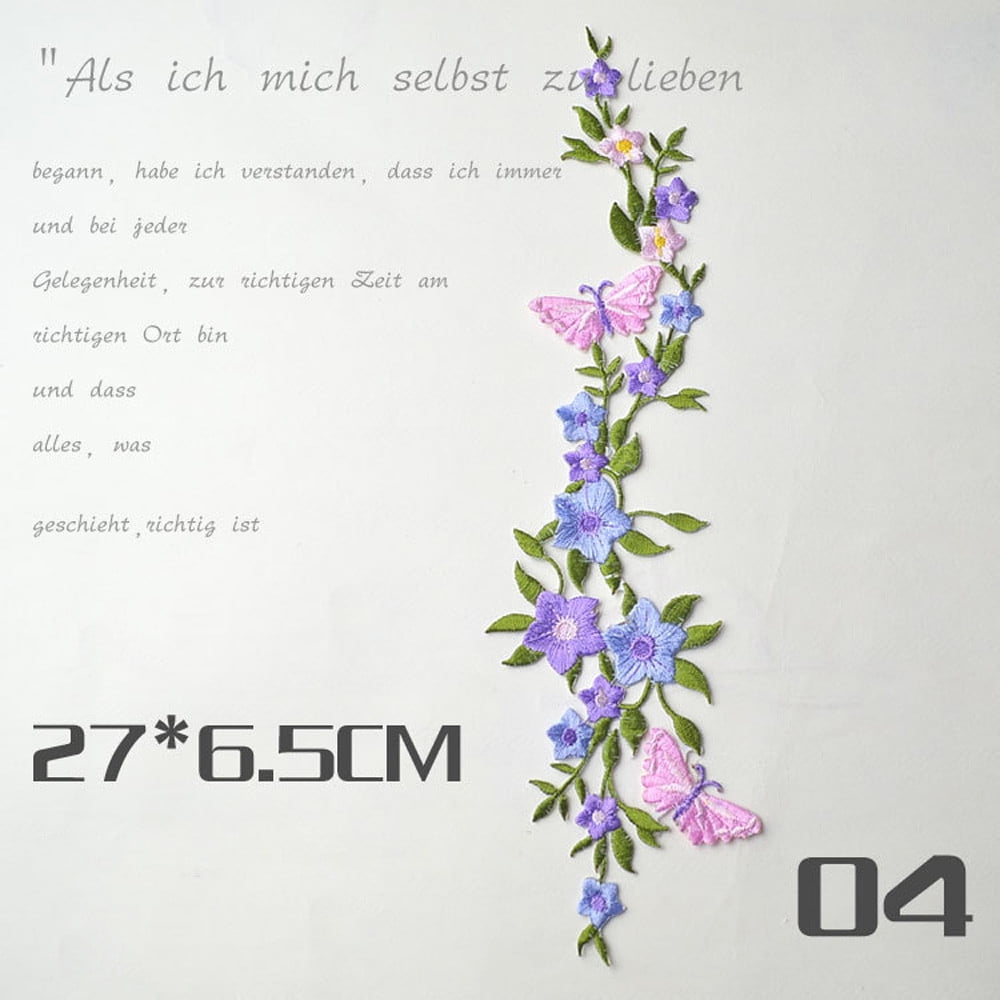 Clearance Sale! WIXINLZ Wall stickers Blossom Flower Applique Clothing