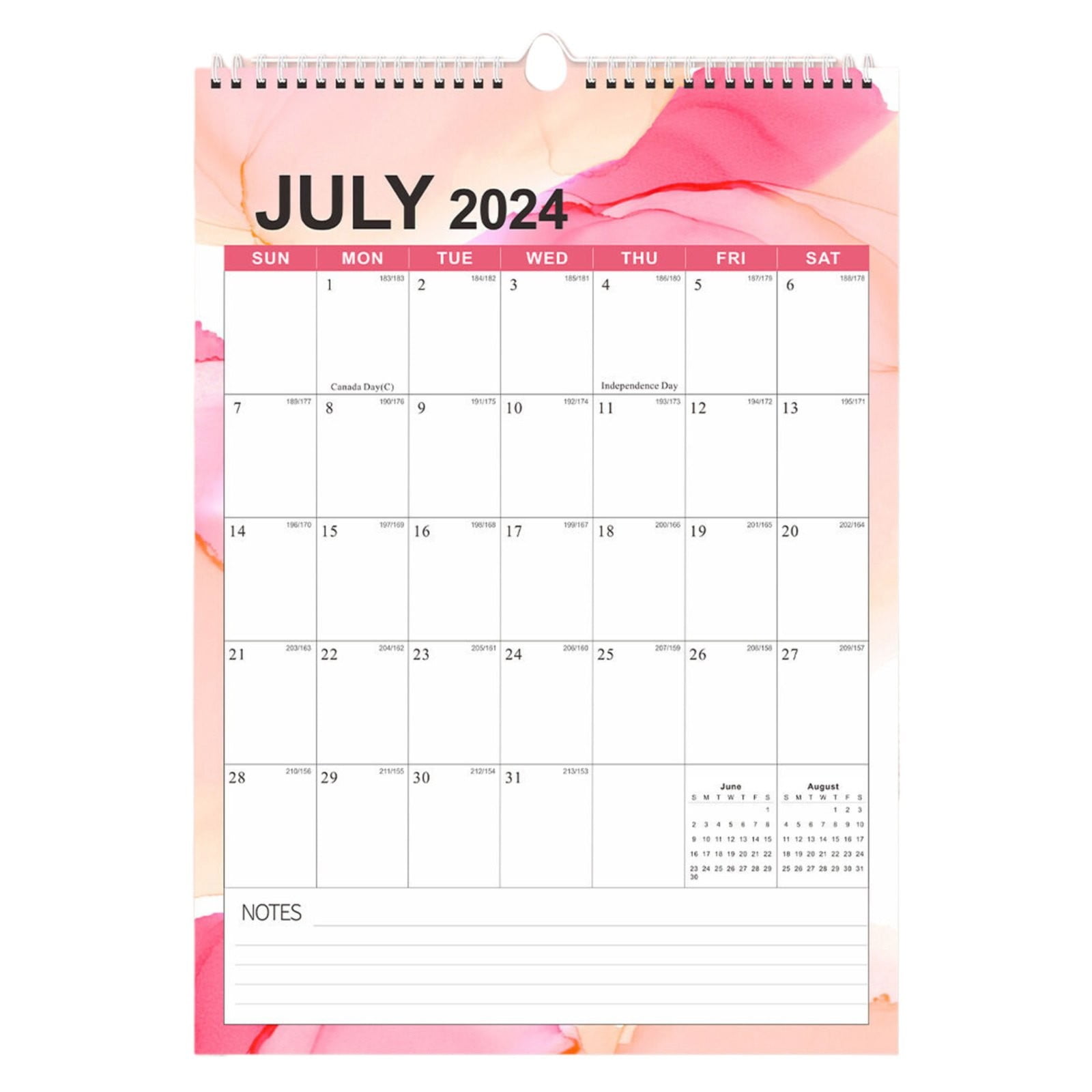 Clearance Sale!Wall Calendar 2025 Large Wall Calendar 2024 2025 18 Month Vertical Wall Calendar