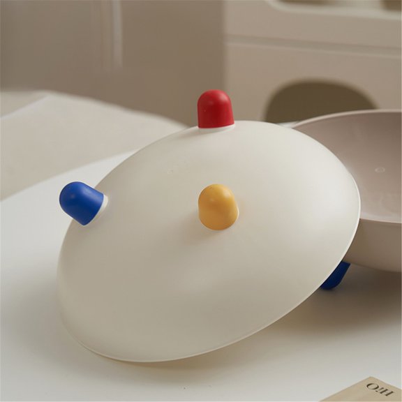 Clearance Sale!White Triangular Borosilicate Glass Fruit Tray, Dining Table Fresh Fruit Serving Plate