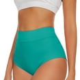 thumbnail image 1 of Clearance Sale! Women's High Waisted Yoga Shorts Workout Activewear V-Cut Back Breathable Stretchy Comfortable Butt Lifting Fitness Shorts Mint Green L Size, 1 of 5