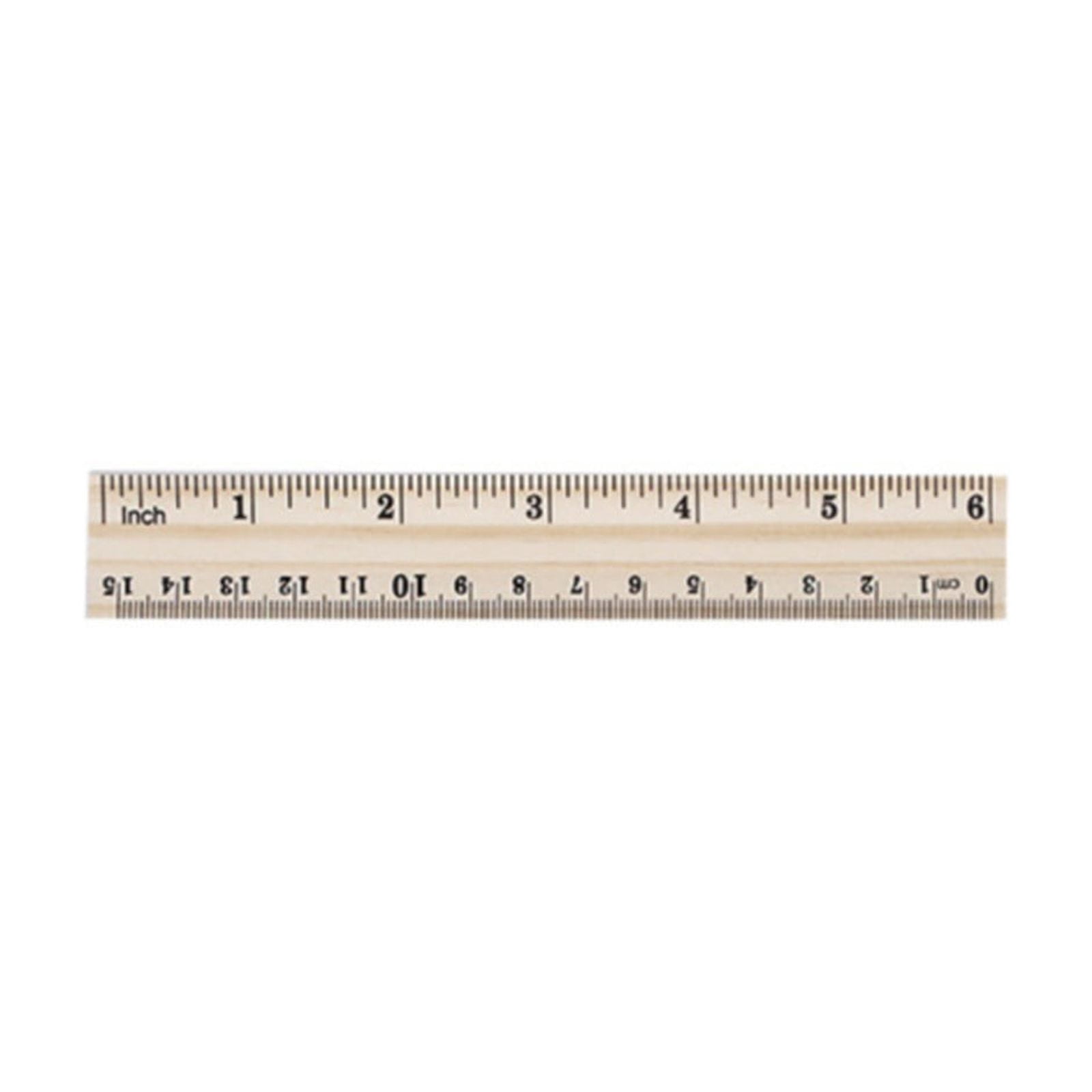 Clearance Sale | Wooden Ruler Double Scale Straight Ruler with ...