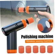 Clearance Sale!XTORKIT Car Polisher,Buffer Polisher,2 Speed Adjustable Car Polishing Machine W/ Extra 5 Polishing Pads, Car Buffer Polisher for Car Detailing/Scratch Removing