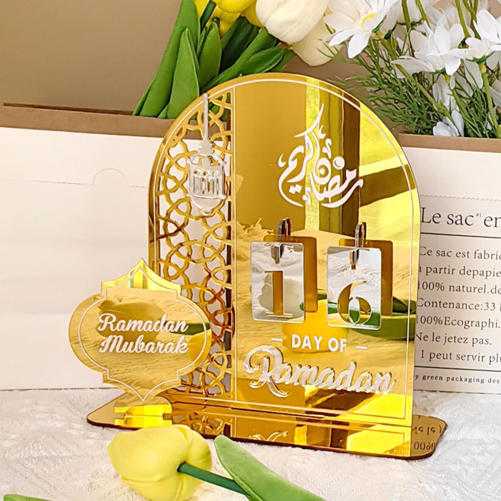 Clearance Sale!iOPQO Calendar 2025,Desk Decor,Acrylic Ramadan Countdown