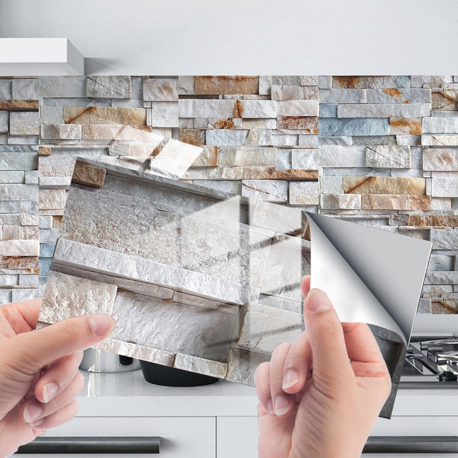 Clearance Sale!iOPQO Peel And Stick Tile,Home Decor,Self Adhesive Peel ...