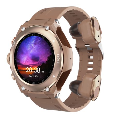 True Wireless Bluetooth Earbuds & Charging Case - Mauve, Dual Connect, IPX4 Sweat Resistance, Bluetooth 5 Connection, 3 EQ Sound Settings Signature, Balanced, Bass Boost