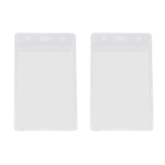 Plastic Card Protector 16-Pack Clear Vinyl Medicare Card Protector Sleeves  - Credit Card Size, PVC, Keep Cards Safe & Clean Amazon Credit Card